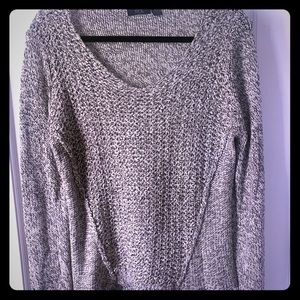 Black and White Knit Sweater!